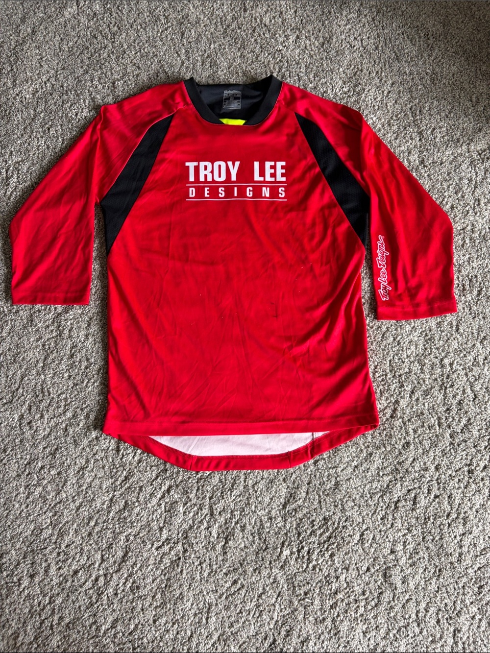 Troy Lee Designs Men's Red Performance Jersey